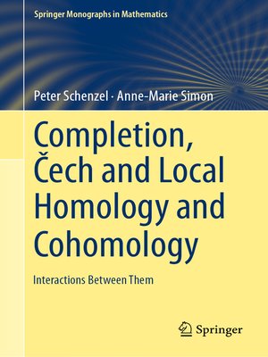 cover image of Completion, Čech and Local Homology and Cohomology